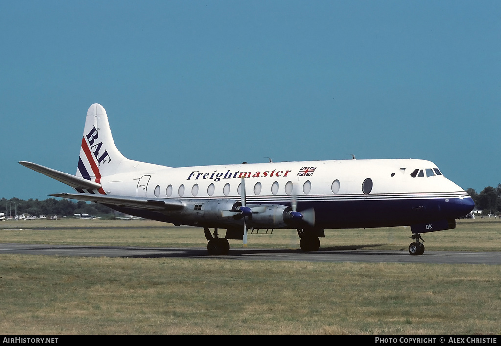 Aircraft Photo of G-BBDK | Vickers 808C Freightmaster | British Air Ferries - BAF | AirHistory.net #102128