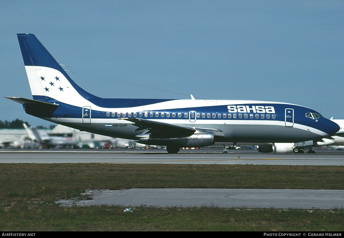 Aircraft Photo of HR-SHP | Boeing 737-2H6/Adv | SAHSA - Servicio Aéreo de Honduras | AirHistory.net #102131