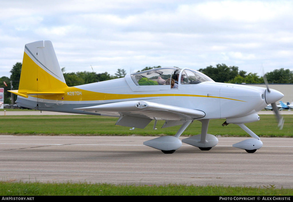 Aircraft Photo of N297DH | Van's RV-7A | AirHistory.net #102148