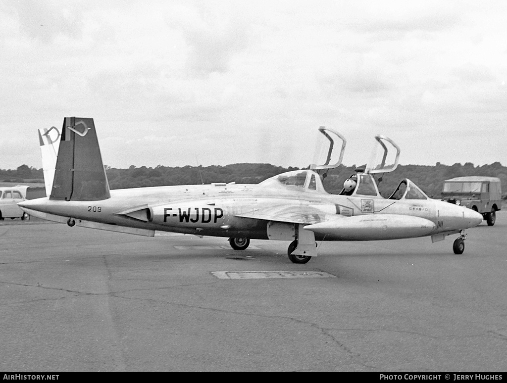 Aircraft Photo of F-WJDP | Fouga CM-170R-1 Magister | AirHistory.net #102152