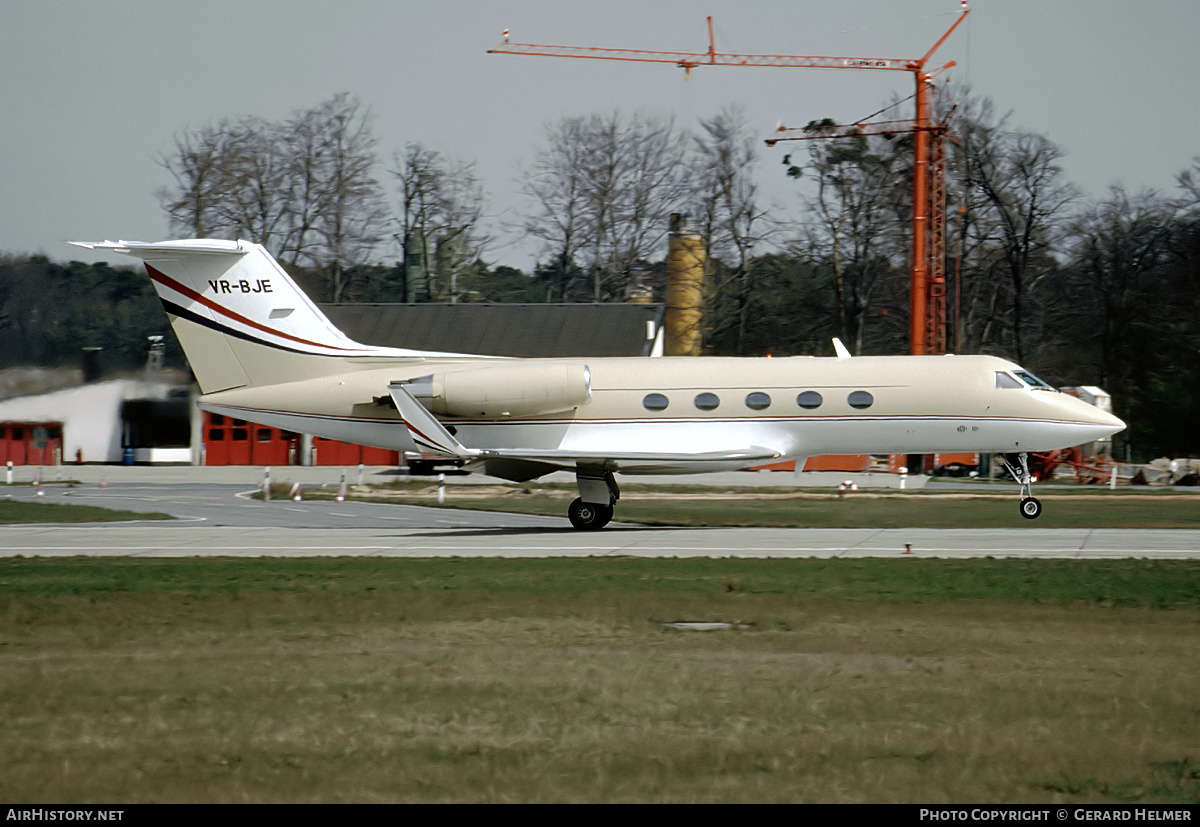 Aircraft Photo of VR-BJE | Gulfstream American G-1159A Gulfstream III | AirHistory.net #102153