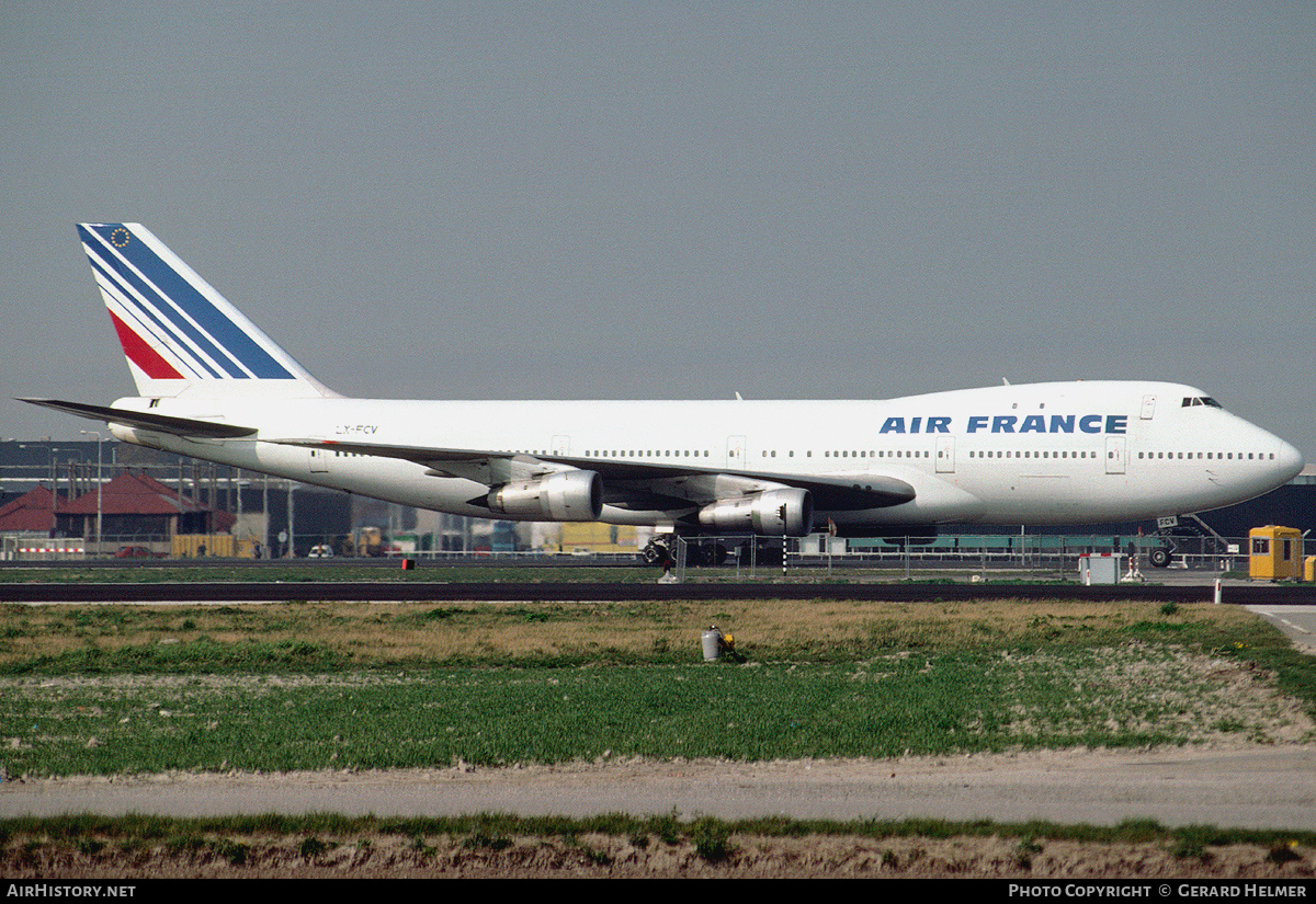 Aircraft Photo of LX-FCV | Boeing 747-121 | Air France | AirHistory.net #102159