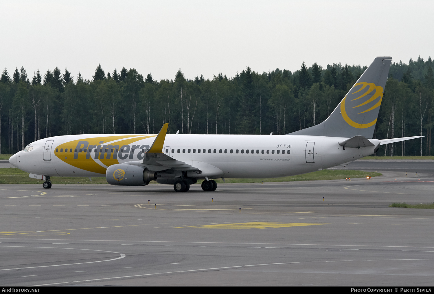 Aircraft Photo of OY-PSD | Boeing 737-86N | Primera Air | AirHistory.net #102162