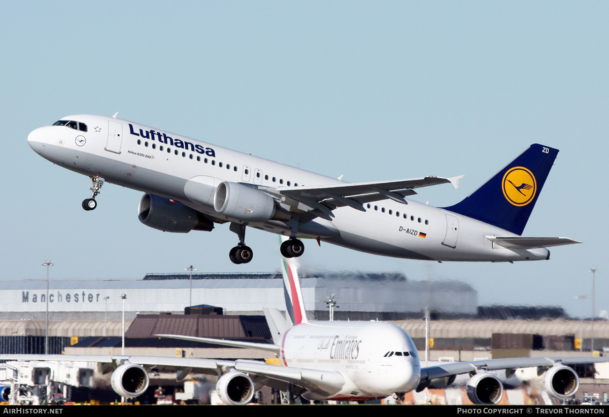 Aircraft Photo of D-AIZD | Airbus A320-214 | Lufthansa | AirHistory.net #102177