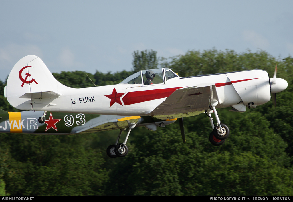 Aircraft Photo of G-FUNK | Yakovlev Yak-50 | Soviet Union - Air Force | AirHistory.net #102180