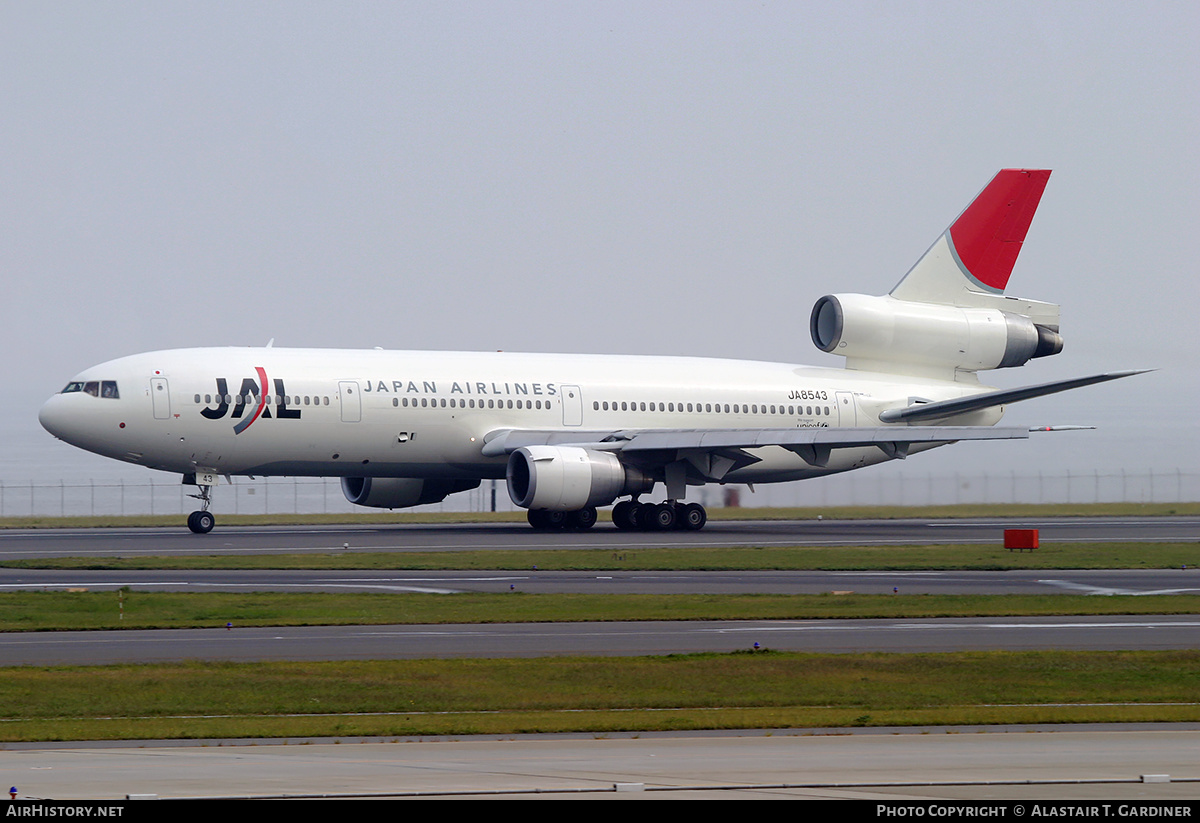 Aircraft Photo of JA8543 | McDonnell Douglas DC-10-40 | Japan Airlines - JAL | AirHistory.net #102191