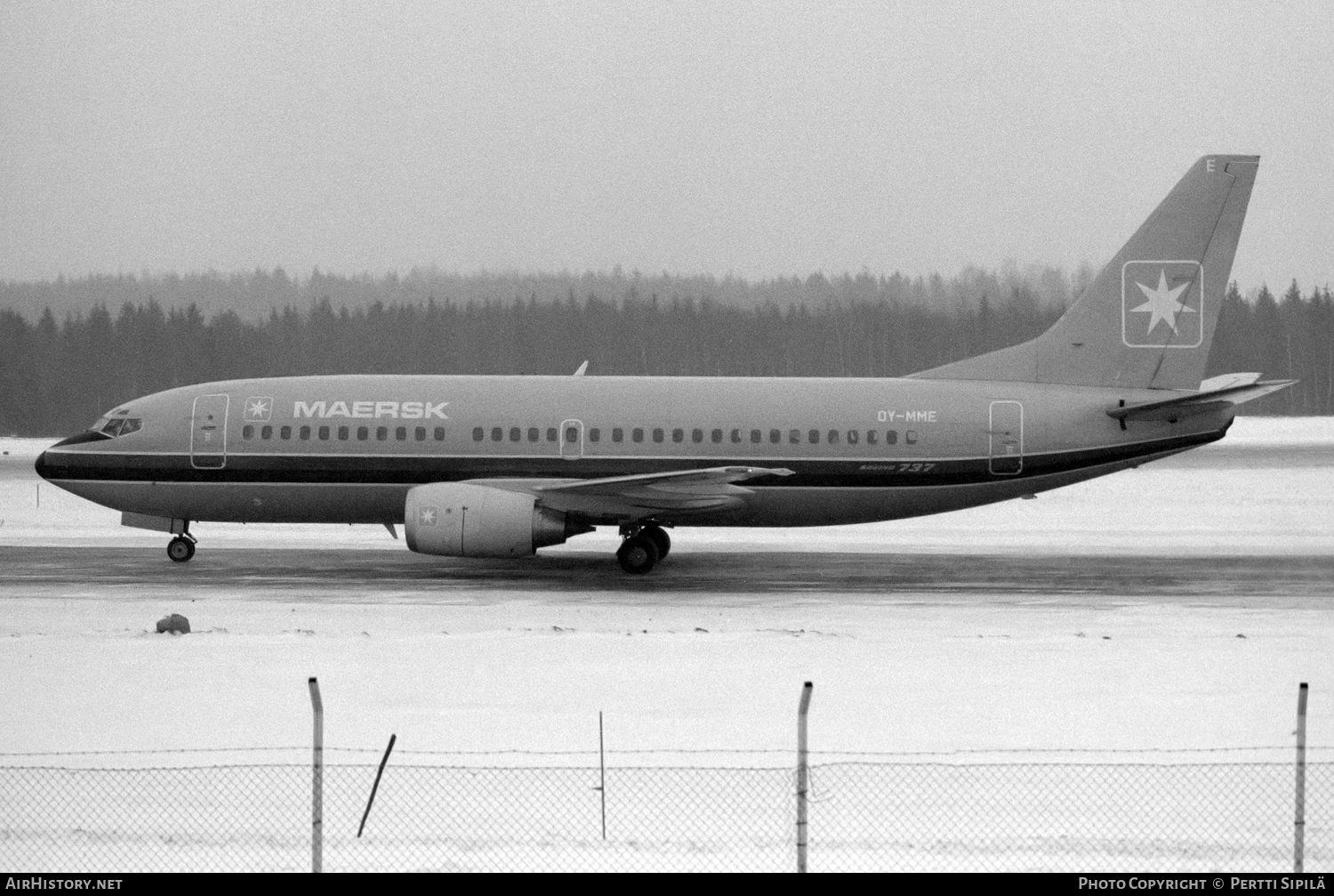 Aircraft Photo of OY-MME | Boeing 737-3L9 | Maersk Air | AirHistory.net #102192