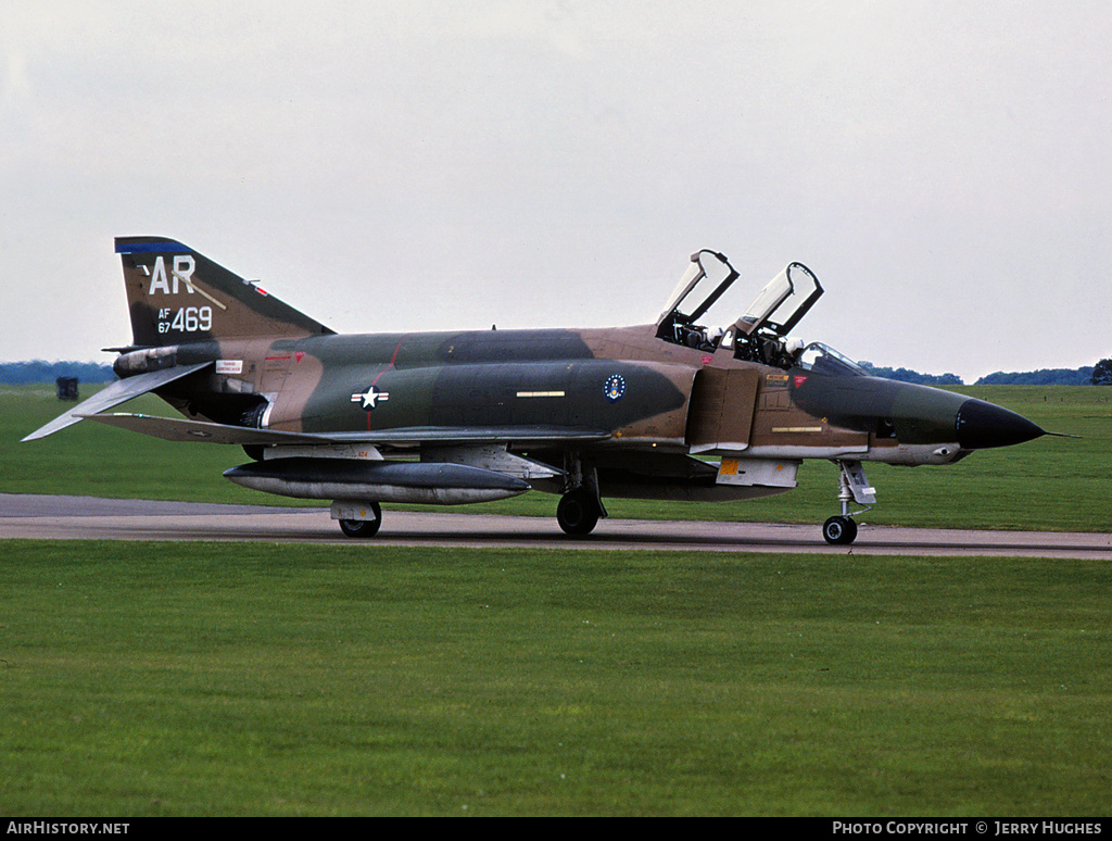 Aircraft Photo of 67-0469 / AF67-469 | McDonnell Douglas RF-4C Phantom II | USA - Air Force | AirHistory.net #102197