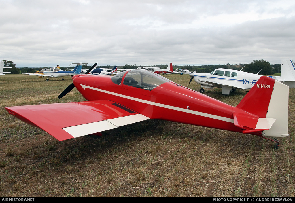 Aircraft Photo of VH-YSB | Van's RV-6 | AirHistory.net #102202