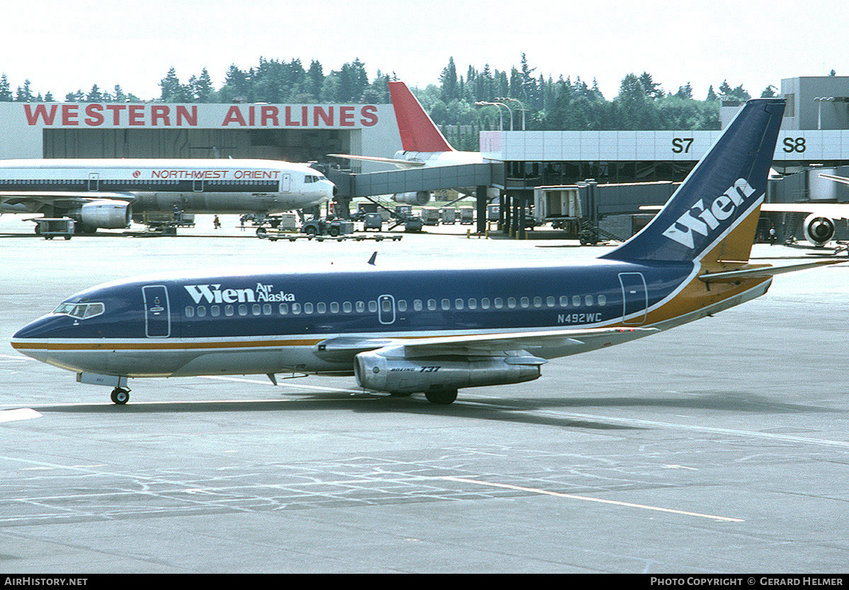 Aircraft Photo of N492WC | Boeing 737-210C/Adv | Wien Air Alaska | AirHistory.net #102209