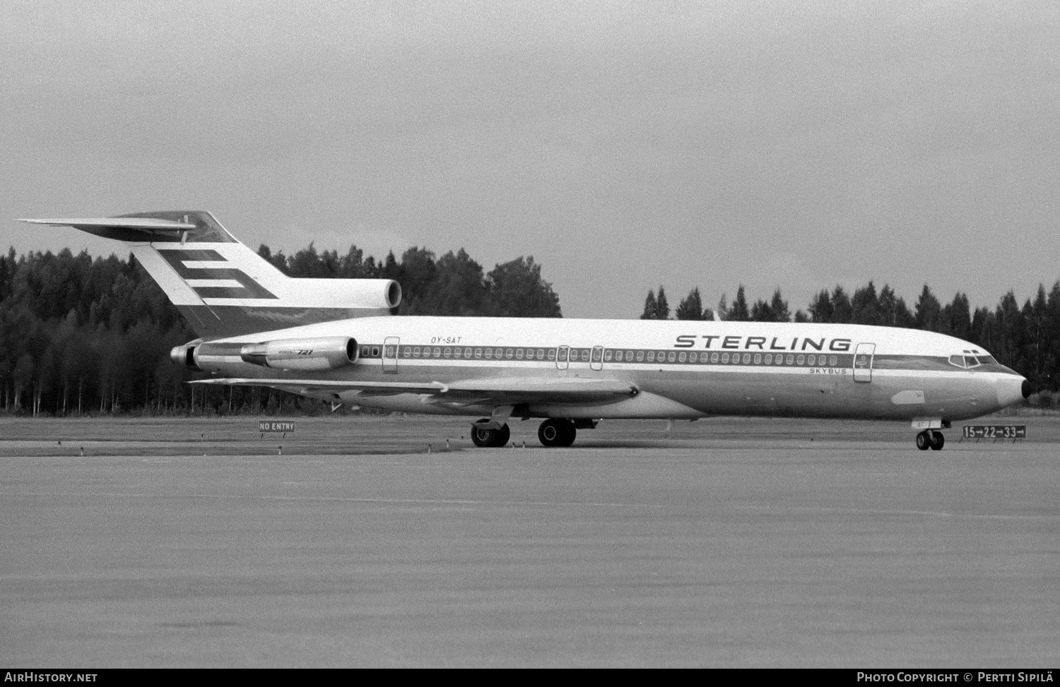 Aircraft Photo of OY-SAT | Boeing 727-2J4/Adv | Sterling Airways | AirHistory.net #102217