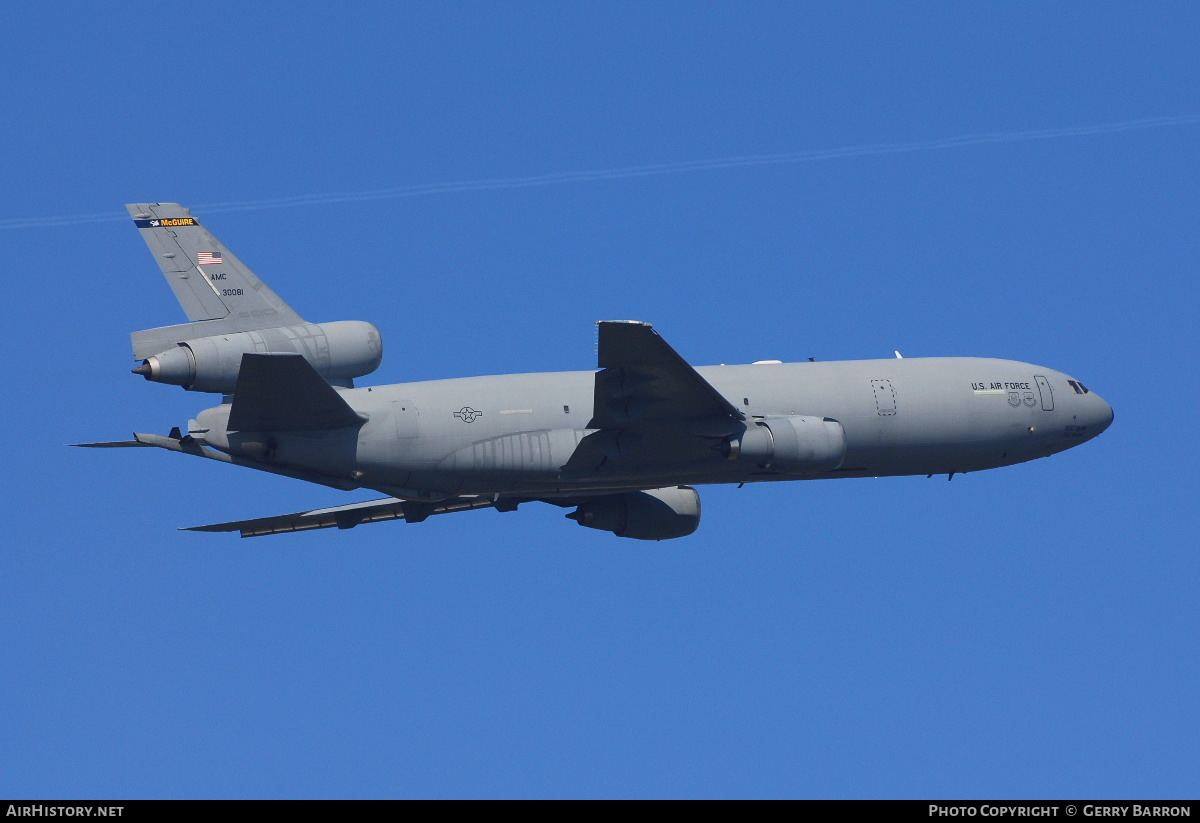 Aircraft Photo of 83-0081 / 30081 | McDonnell Douglas KC-10A Extender (DC-10-30CF) | USA - Air Force | AirHistory.net #102221