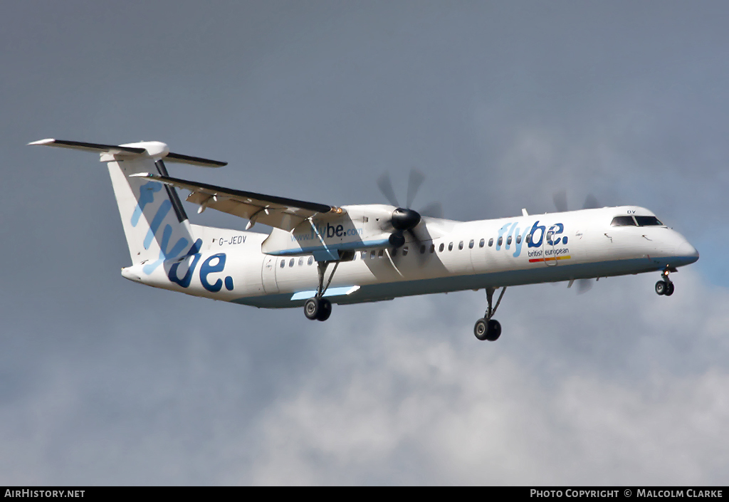 Aircraft Photo of G-JEDV | Bombardier DHC-8-402 Dash 8 | Flybe - British European | AirHistory.net #102224