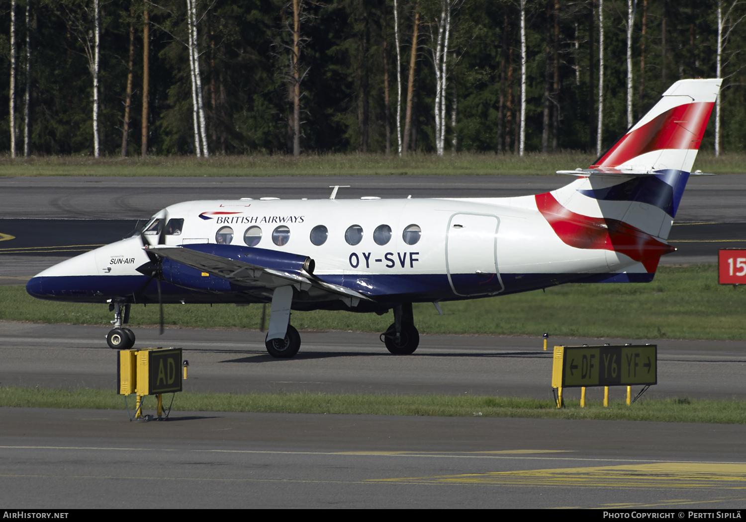 Aircraft Photo of OY-SVF | British Aerospace BAe-3102 Jetstream 31 | British Airways | AirHistory.net #102249