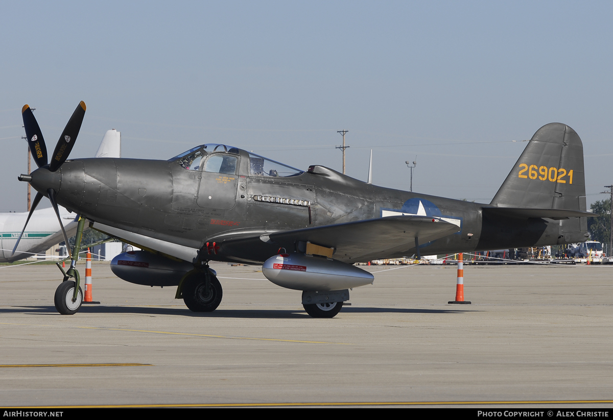 Aircraft Photo of N163FS / 269021 | Bell P-63C Kingcobra | USA - Air Force | AirHistory.net #102250