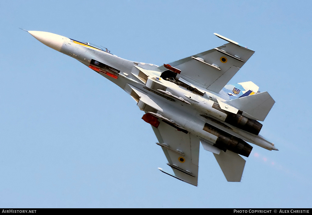 Aircraft Photo of 57 blue | Sukhoi Su-27S | Ukraine - Air Force | AirHistory.net #102259