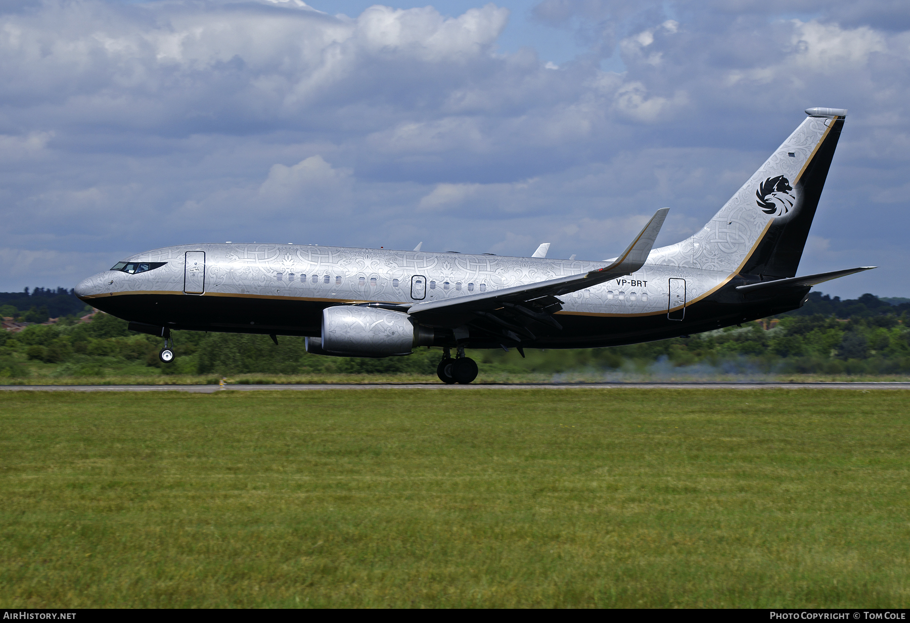 Aircraft Photo of VP-BRT | Boeing 737-7BC BBJ | Russian Standard Vodka | AirHistory.net #102285