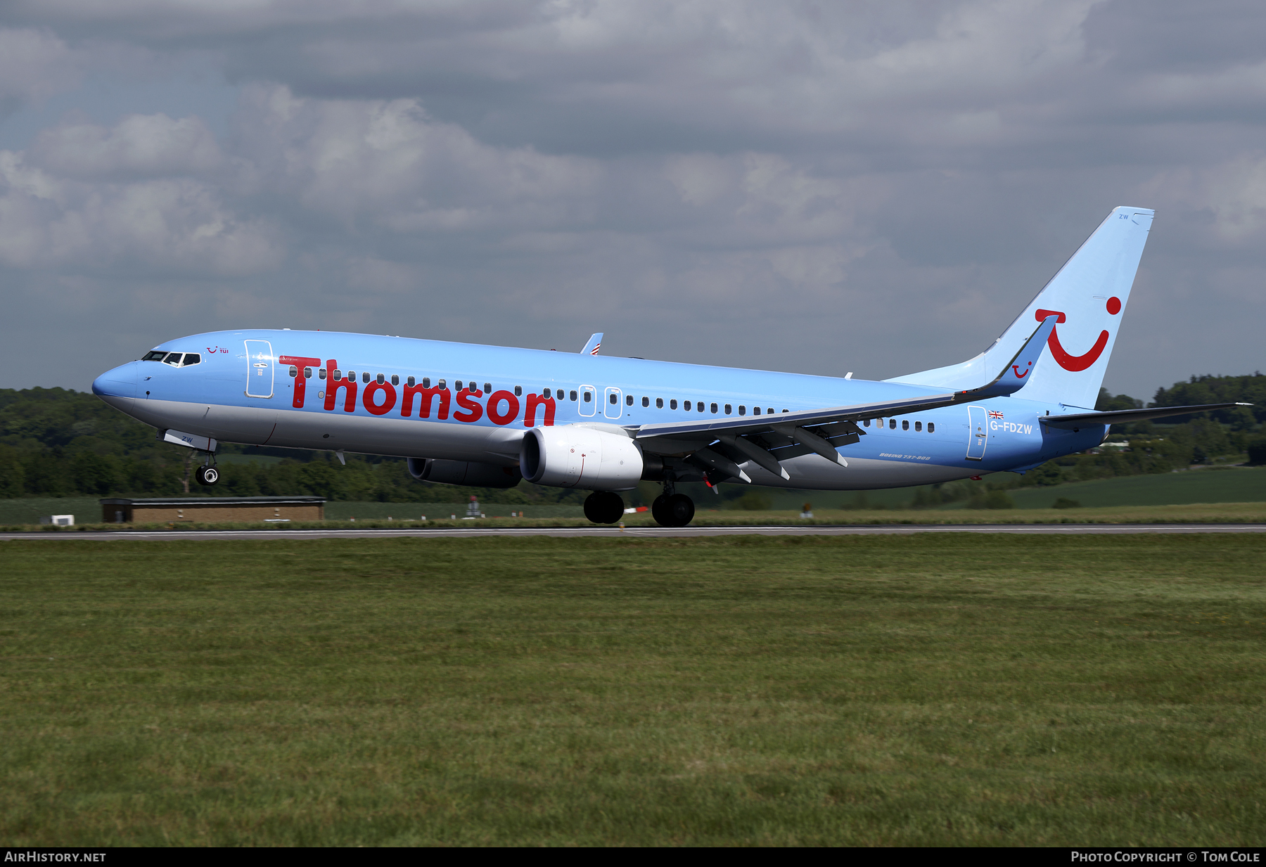 Aircraft Photo of G-FDZW | Boeing 737-8K5 | Thomson Airways | AirHistory.net #102292