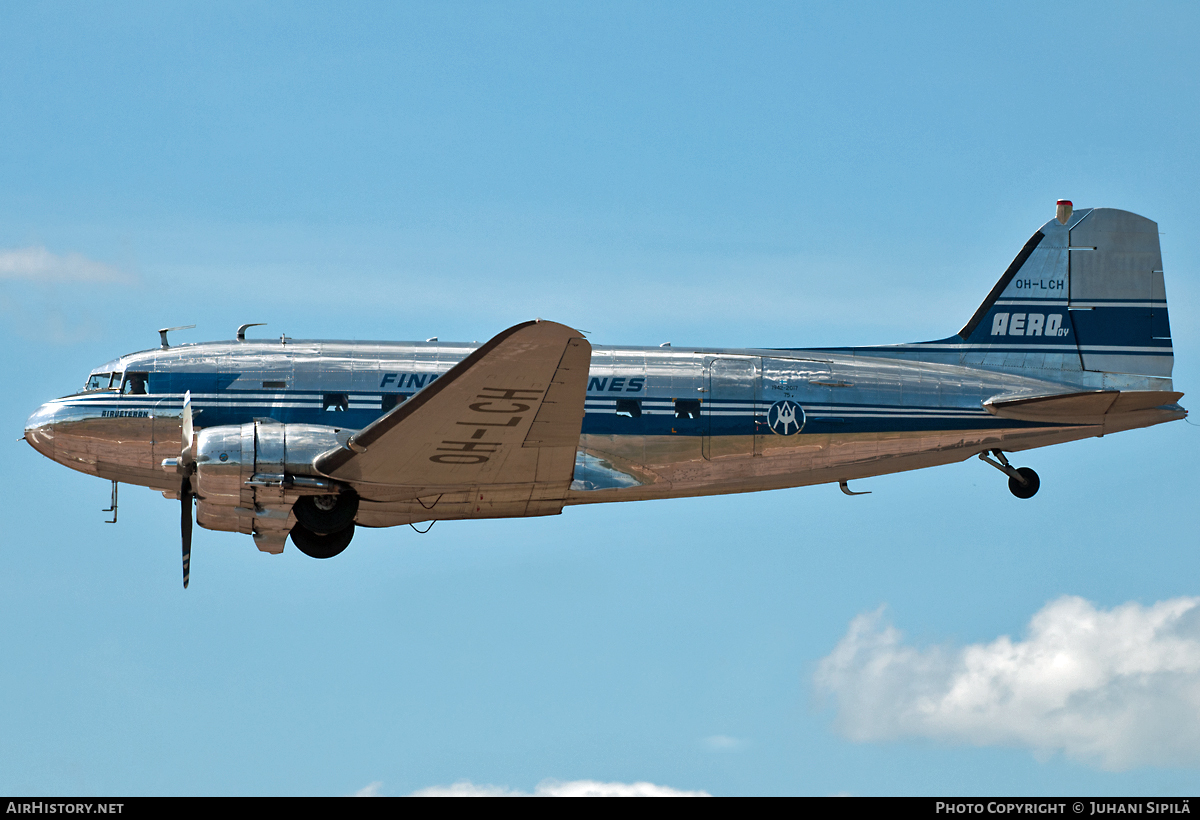 Aircraft Photo of OH-LCH | Douglas DC-3(CF) | Airveteran | Aero - Finnish Airlines | AirHistory.net #102297