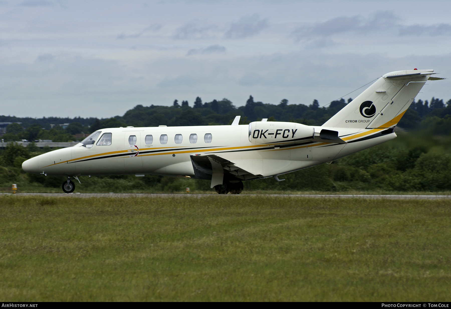 Aircraft Photo of OK-FCY | Cessna 525A CitationJet CJ2 | Cyrom Group | AirHistory.net #102318