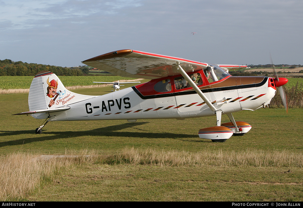 Aircraft Photo of G-APVS | Cessna 170B | AirHistory.net #102320