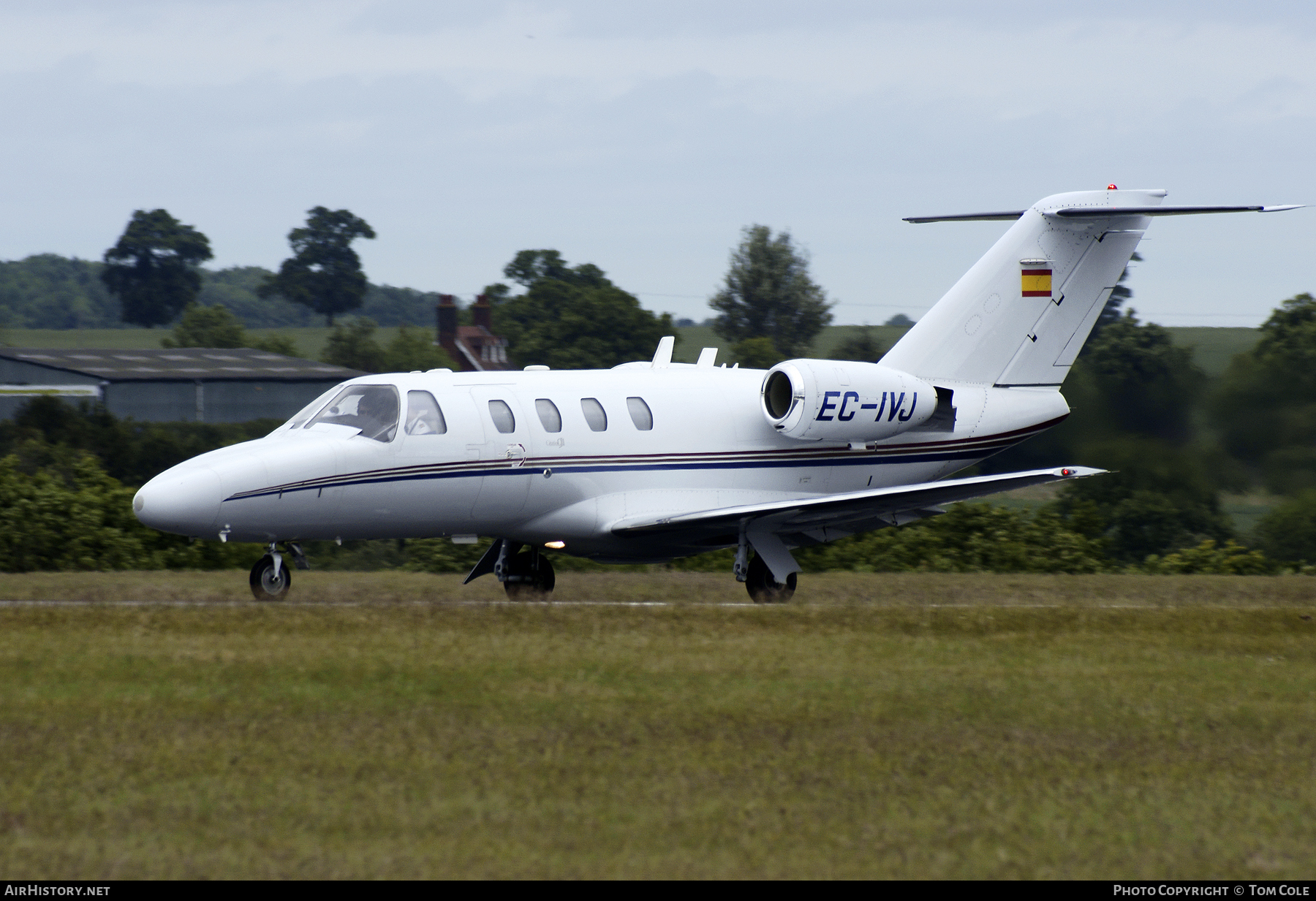 Aircraft Photo of EC-IVJ | Cessna 525 CitationJet CJ1 | AirHistory.net #102324