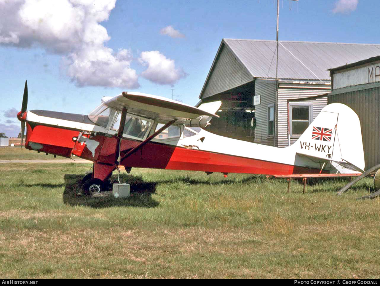 Aircraft Photo of VH-WKY | Auster J-5F Aiglet Trainer | AirHistory.net #102367