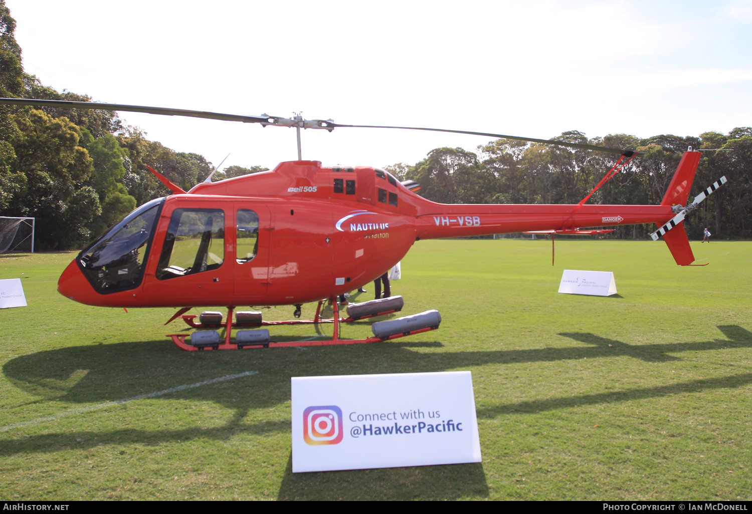 Aircraft Photo of VH-VSB | Bell 505 JetRanger X | Nautilus Aviation | AirHistory.net #102373