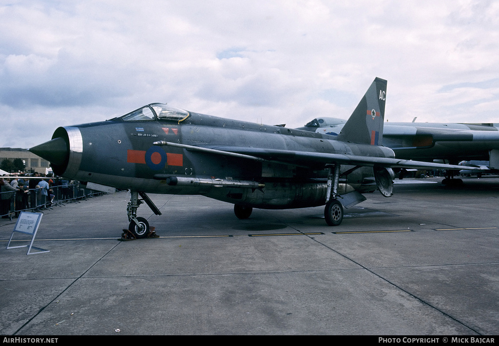 Aircraft Photo of XR761 | English Electric Lightning F6 | UK - Air Force | AirHistory.net #102378