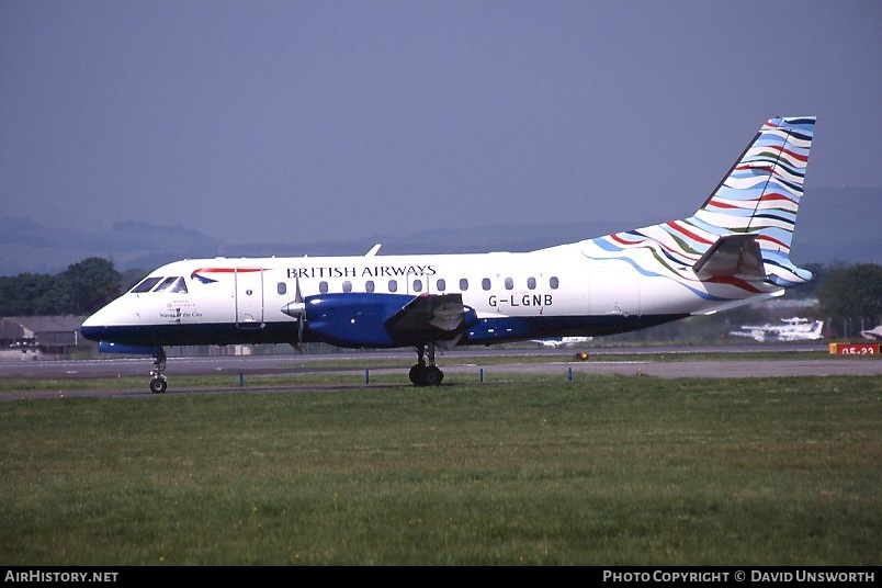 Aircraft Photo of G-LGNB | Saab 340B | British Airways | AirHistory.net #102387
