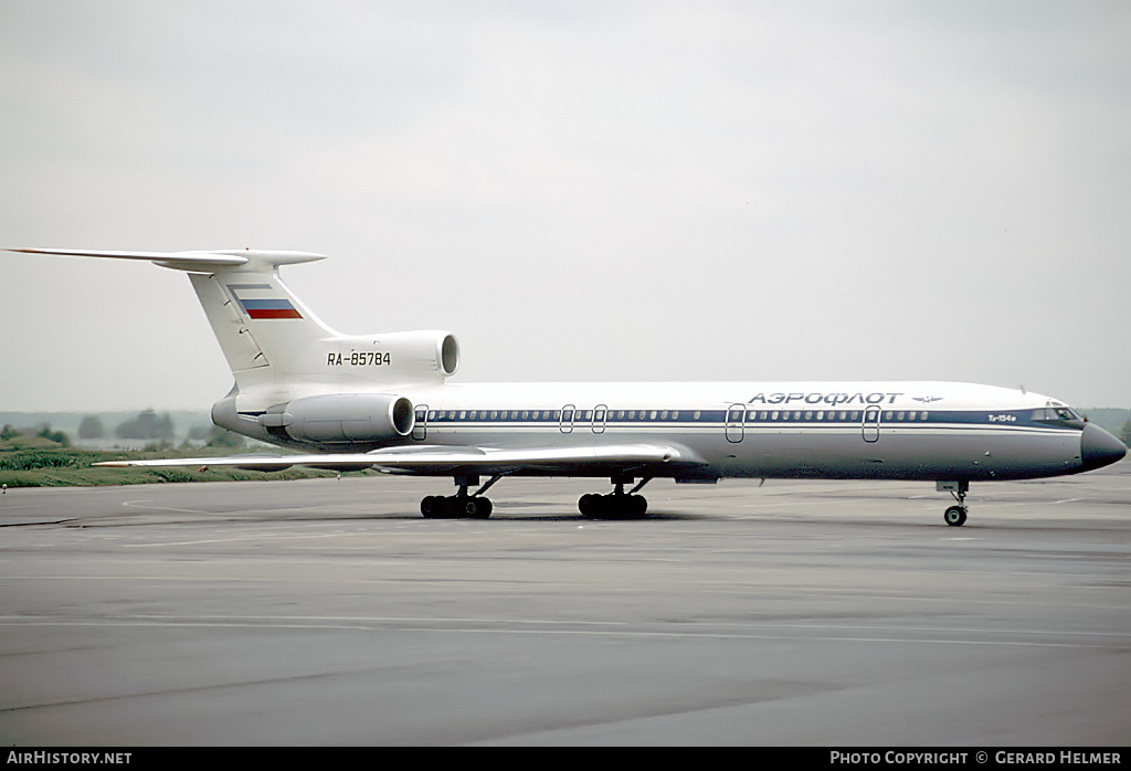 Aircraft Photo of RA-85784 | Tupolev Tu-154M | Aeroflot | AirHistory.net #102388