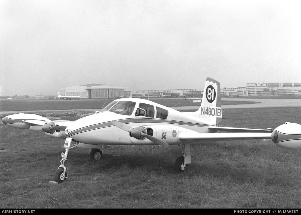 Aircraft Photo of N4801B | Cessna 310 | AirHistory.net #102391