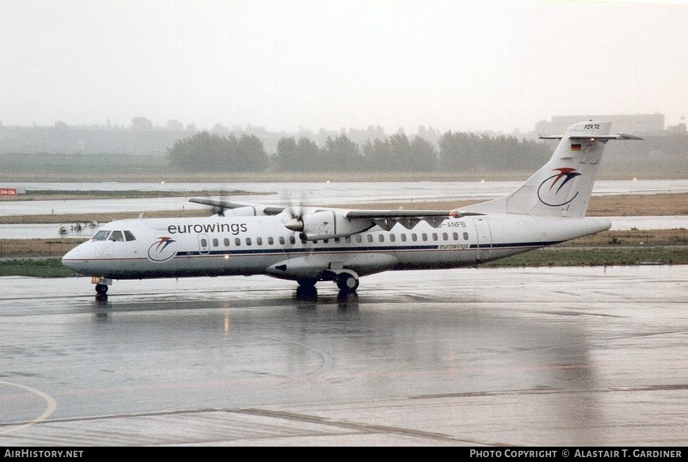 Aircraft Photo of D-ANFB | ATR ATR-72-202 | Eurowings | AirHistory.net #102404