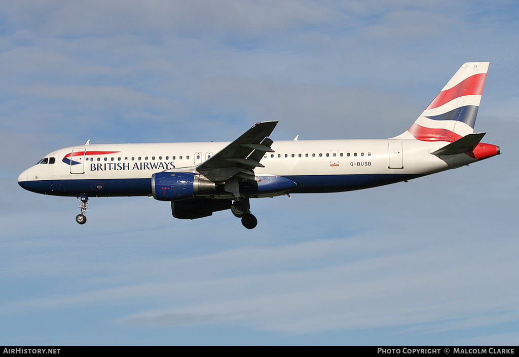 Aircraft Photo of G-BUSB | Airbus A320-111 | British Airways | AirHistory.net #102408