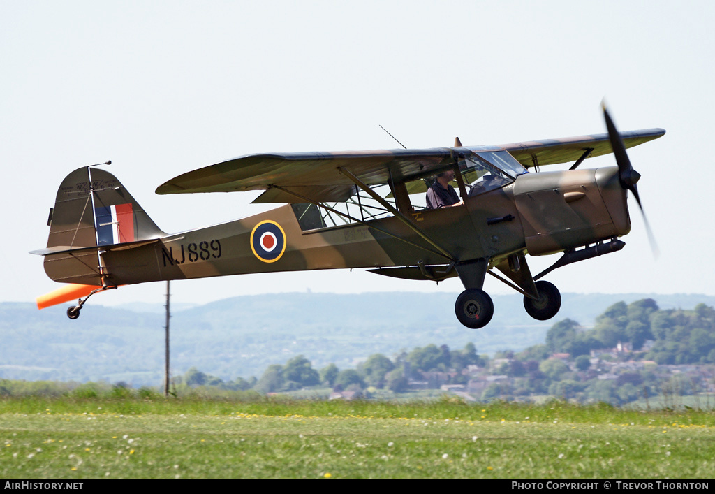 Aircraft Photo of G-AHLK / NJ889 | Taylorcraft E Auster Mk3 | UK - Air Force | AirHistory.net #102415