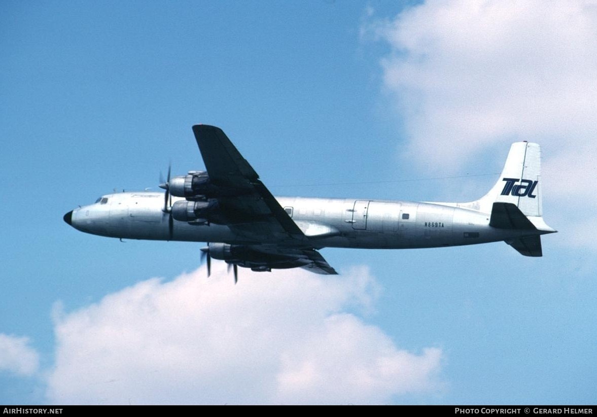 Aircraft Photo of N869TA | Douglas DC-7C(F) | Trans-Air-Link - TAL | AirHistory.net #102419