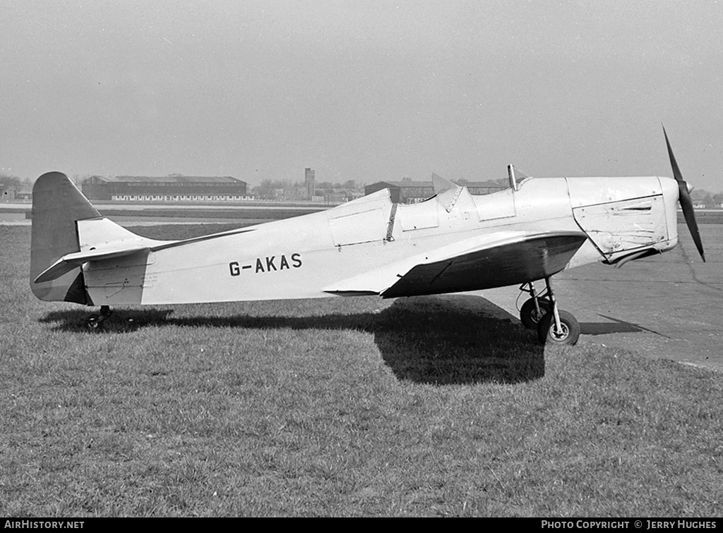 Aircraft Photo of G-AKAS | Miles M.14A Hawk Trainer 3 | Experimental Flying Group | AirHistory.net #102424