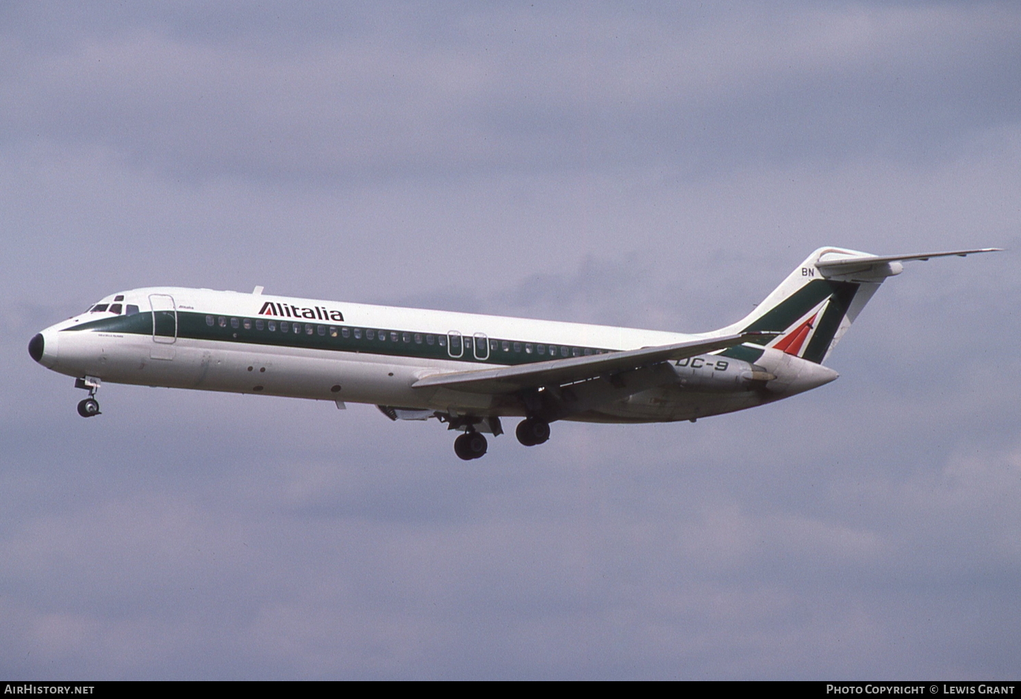 Aircraft Photo of I-DIBN | McDonnell Douglas DC-9-32 | Alitalia | AirHistory.net #102425