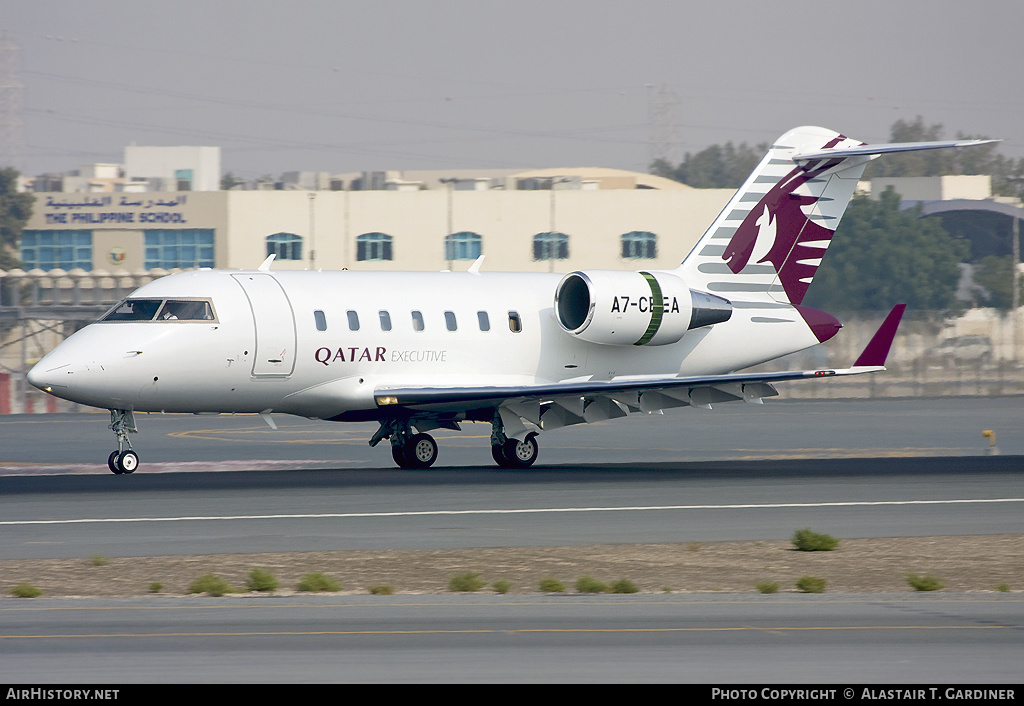 Aircraft Photo of A7-CEA | Bombardier Challenger 605 (CL-600-2B16) | Qatar Executive | AirHistory.net #102426