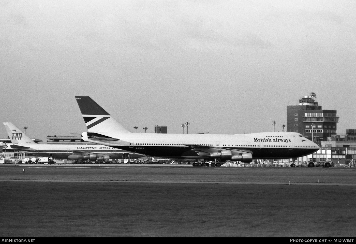 Aircraft Photo of G-AWNO | Boeing 747-136 | British Airways | AirHistory.net #102466