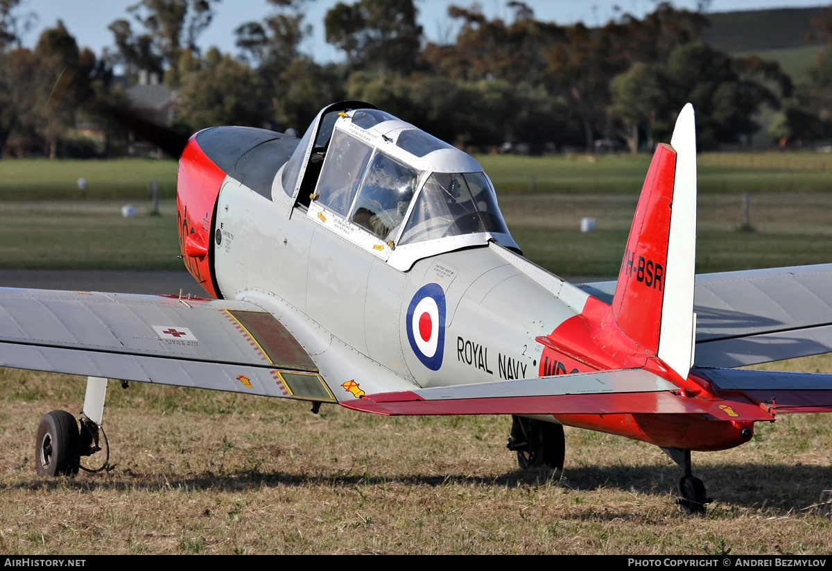 Aircraft Photo of VH-BSR / WD374 | De Havilland DHC-1 Chipmunk Mk22 | UK - Navy | AirHistory.net #102481