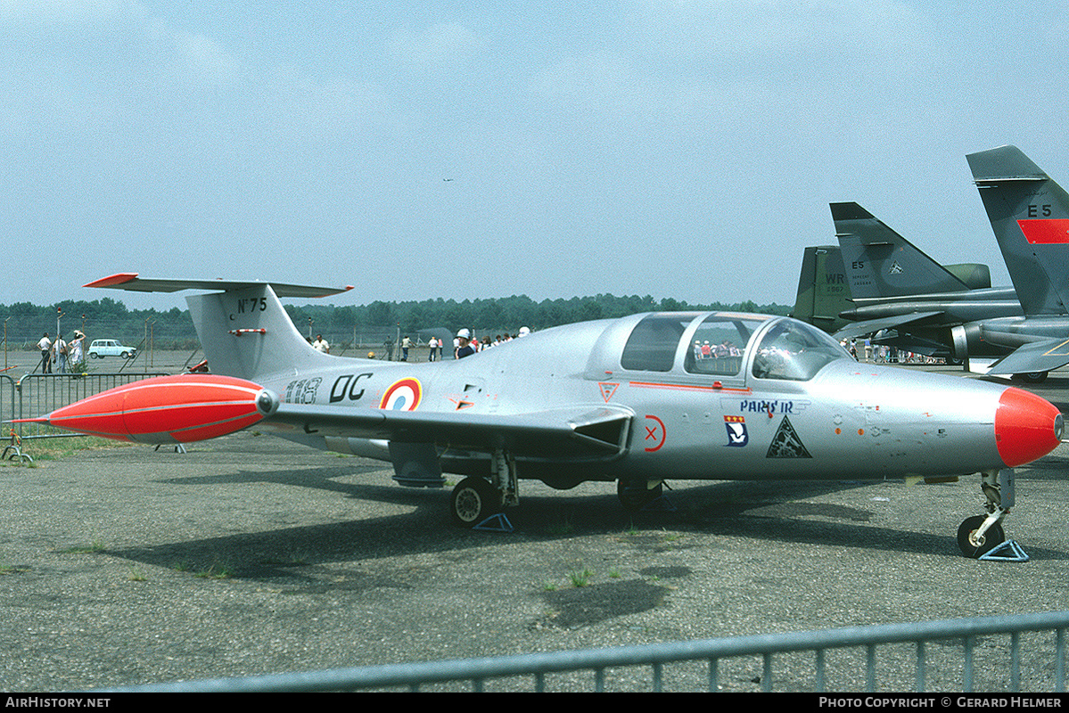 Aircraft Photo of 75 | Morane-Saulnier MS-760 Paris IR | France - Air Force | AirHistory.net #102500