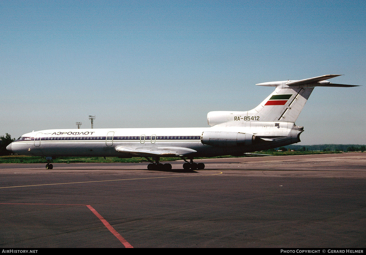 Aircraft Photo of RA-85412 | Tupolev Tu-154B-2 | Aeroflot | AirHistory.net #102501