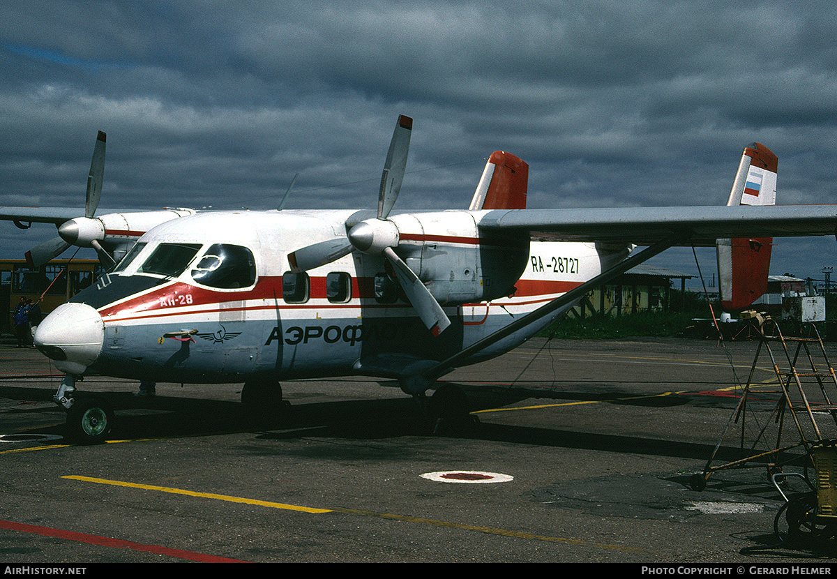 Aircraft Photo of RA-28727 | PZL-Mielec An-28 | Aeroflot | AirHistory.net #102507