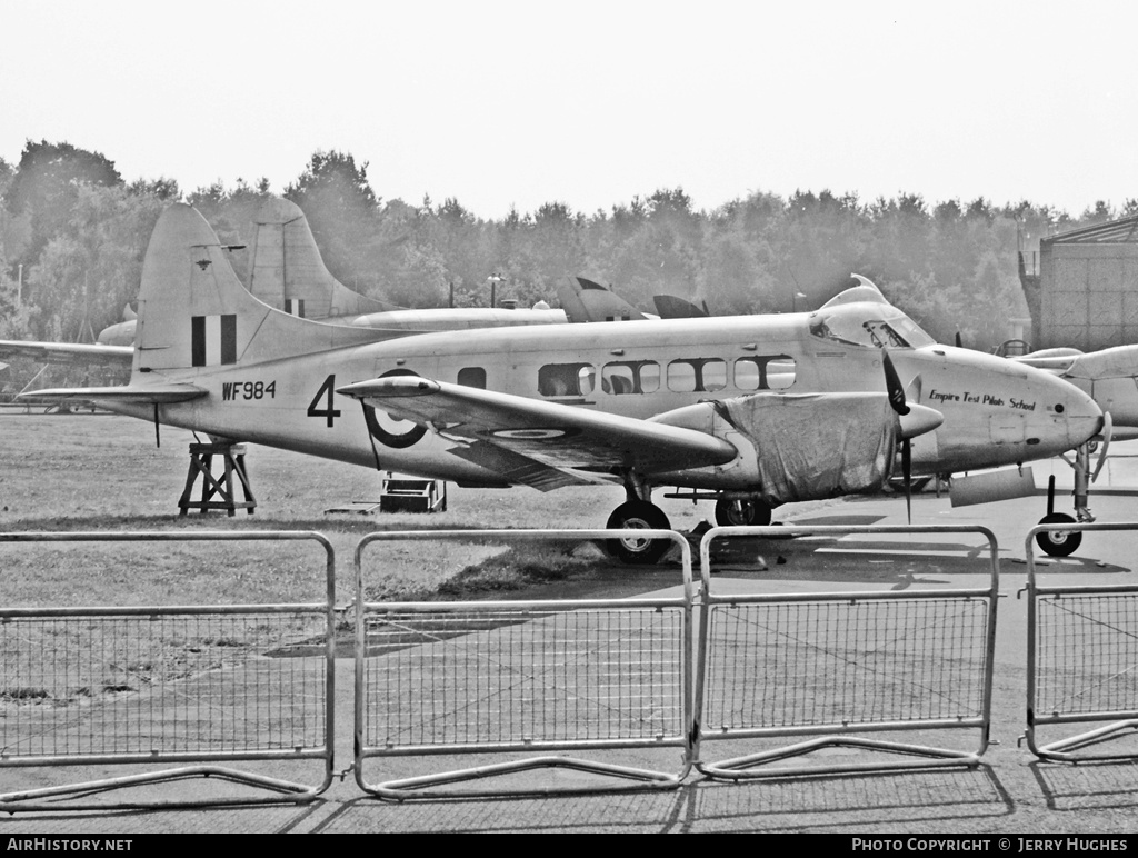 Aircraft Photo of WF984 | De Havilland D.H. 104 Devon C1 | UK - Air Force | AirHistory.net #102520