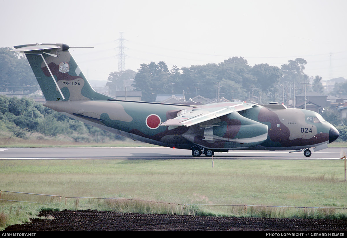 Aircraft Photo of 78-1024 | Kawasaki C-1 | Japan - Air Force | AirHistory.net #102523