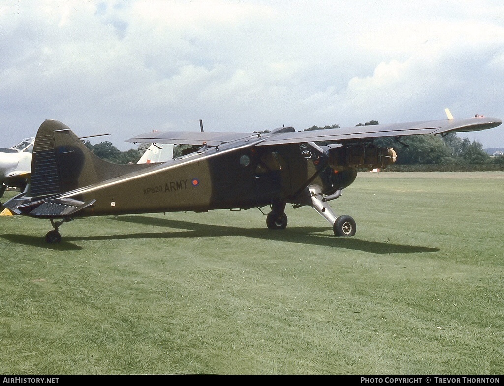 Aircraft Photo of XP820 | De Havilland Canada DHC-2 Beaver AL.1 | UK - Army | AirHistory.net #102527