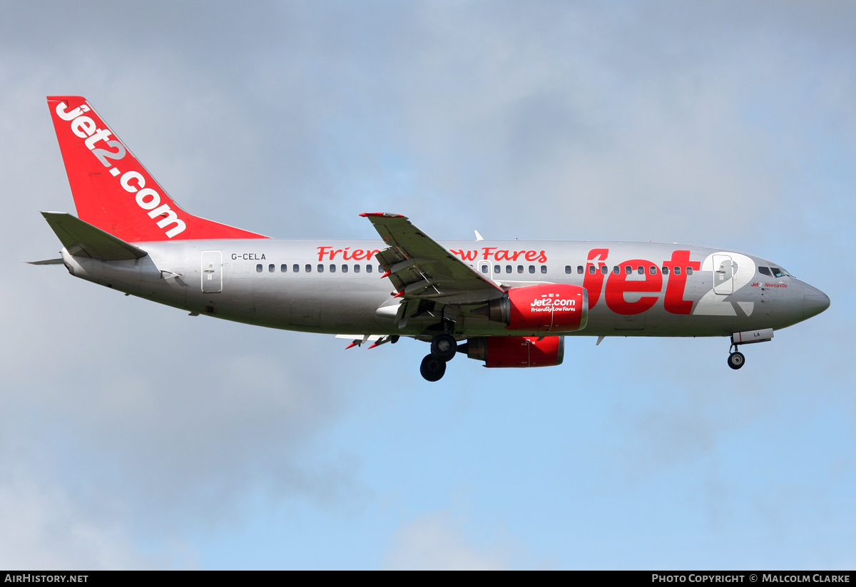 Aircraft Photo of G-CELA | Boeing 737-377(QC) | Jet2 | AirHistory.net #102539