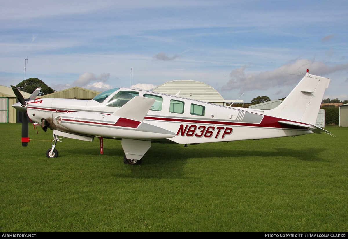 Aircraft Photo of N836TP | Beech A36TP Propjet Bonanza | AirHistory.net #102543