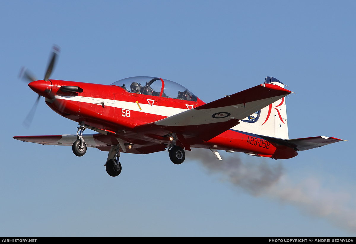 Aircraft Photo of A23-058 | Pilatus PC-9A | Australia - Air Force | AirHistory.net #102547